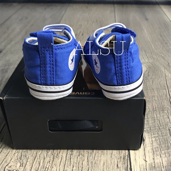 Converse Ctas First Star Easy Slip Hi Oxygen Blue - Picture 4 of 7